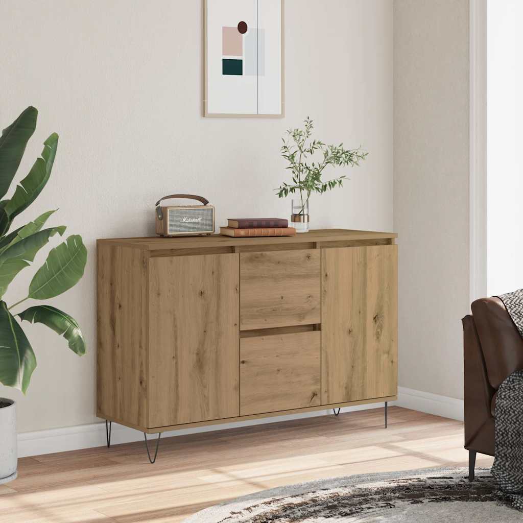 Sideboard 104X35X70 Cm Engineered Wood