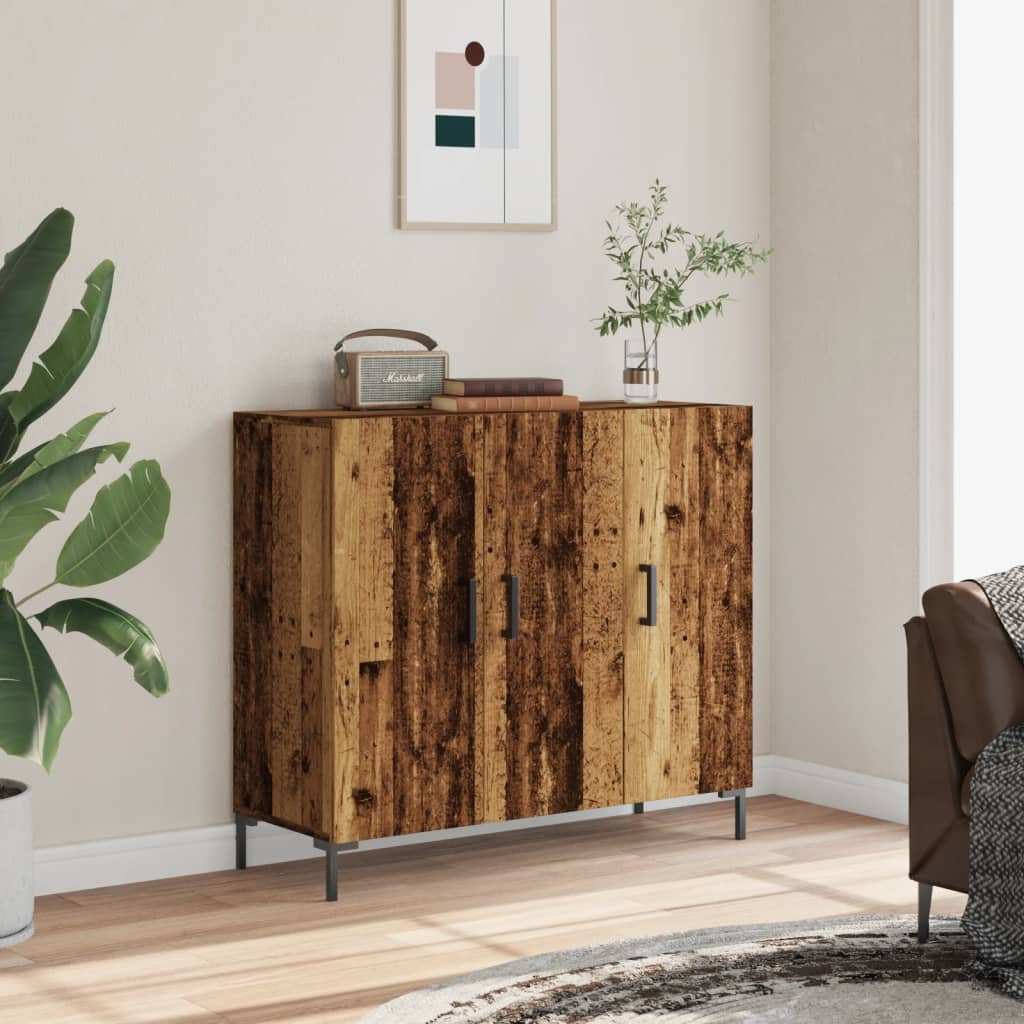Sideboard 90X34X80 Cm Engineered Wood