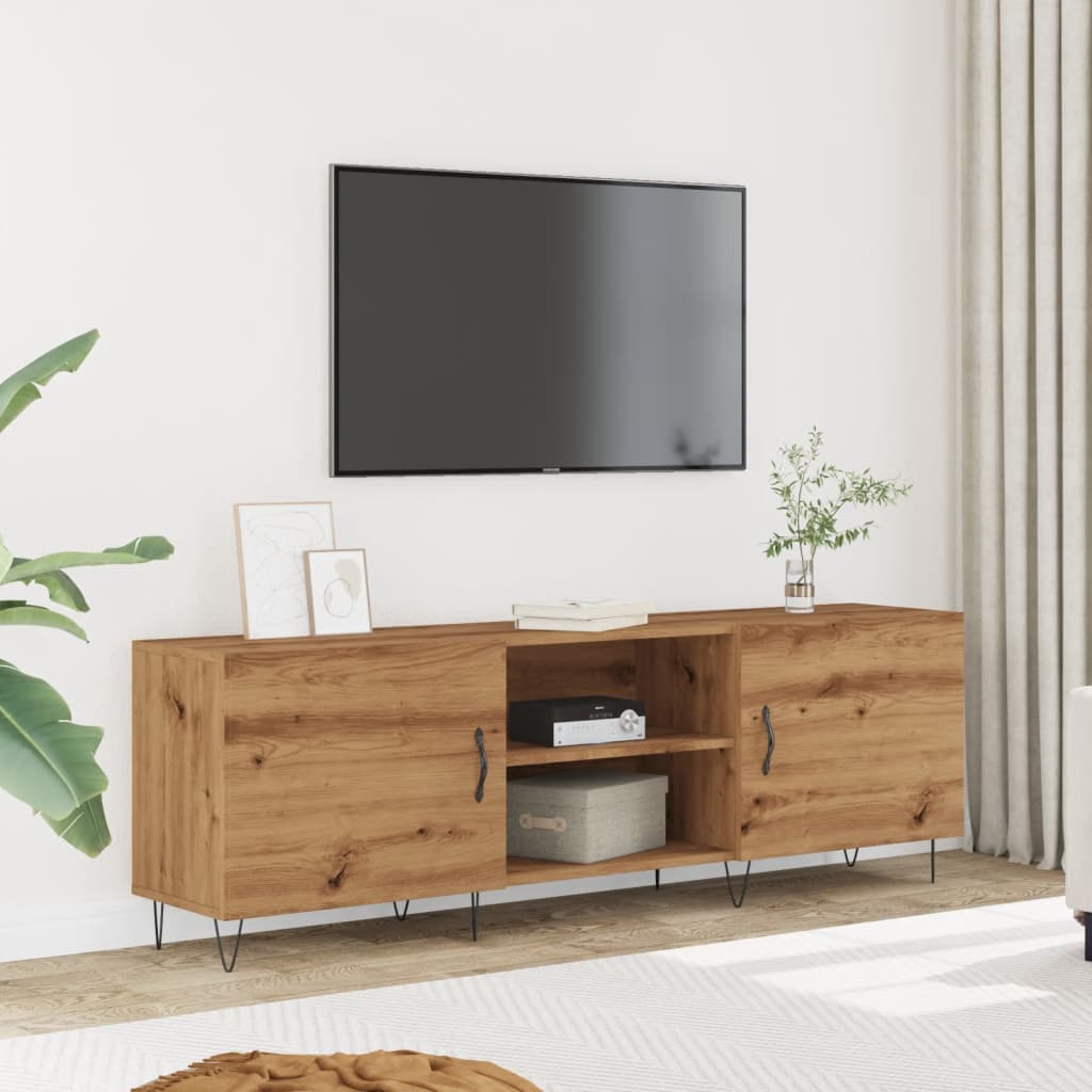 Tv Cabinet 150X30X50 Cm Engineered Wood