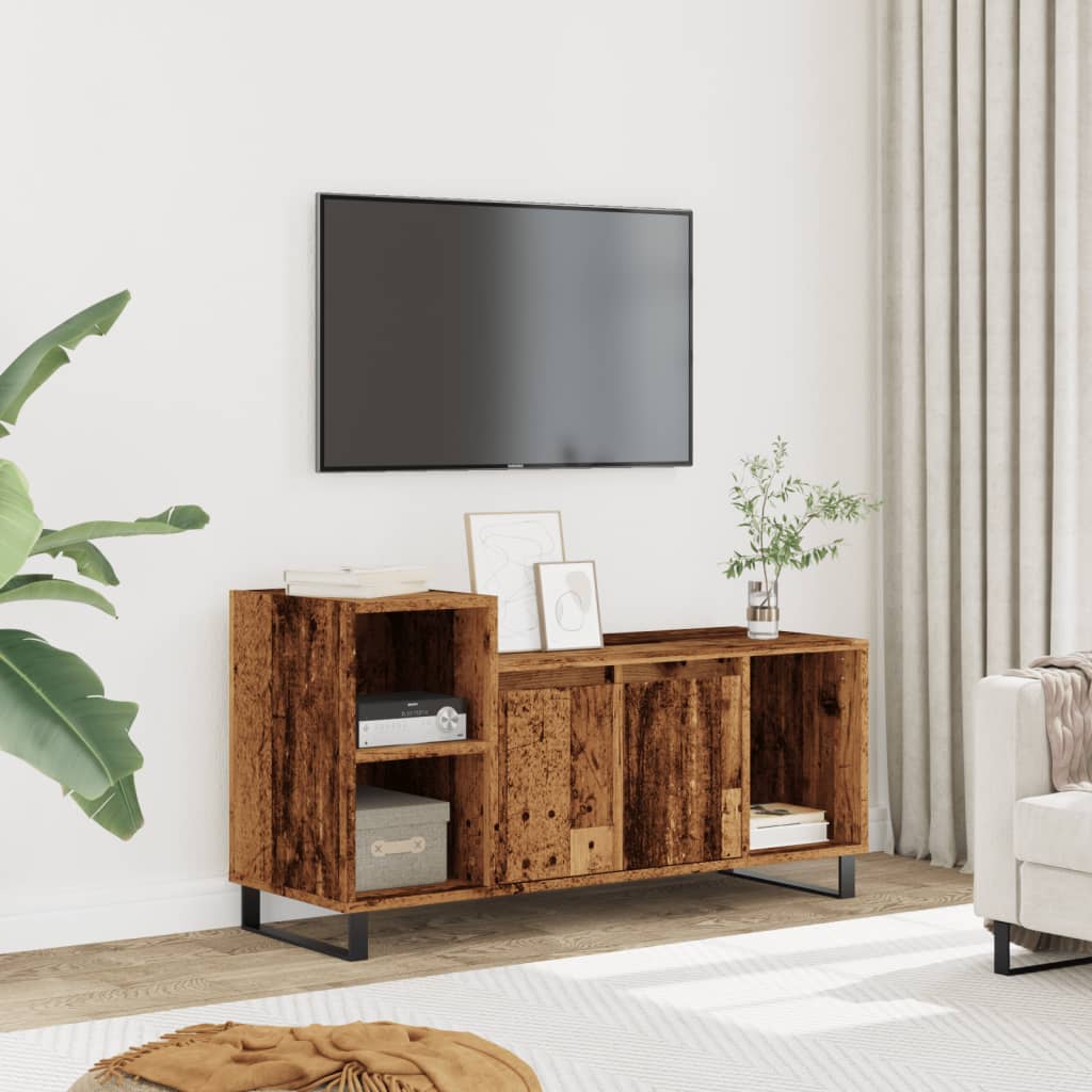 Tv Cabinet 100X35X55 Cm Engineered Wood