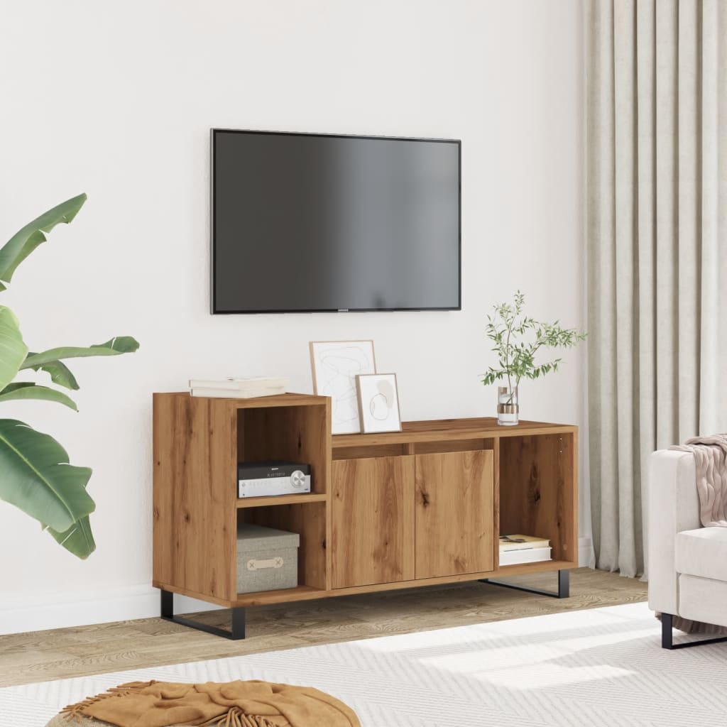 Tv Cabinet 100X35X55 Cm Engineered Wood