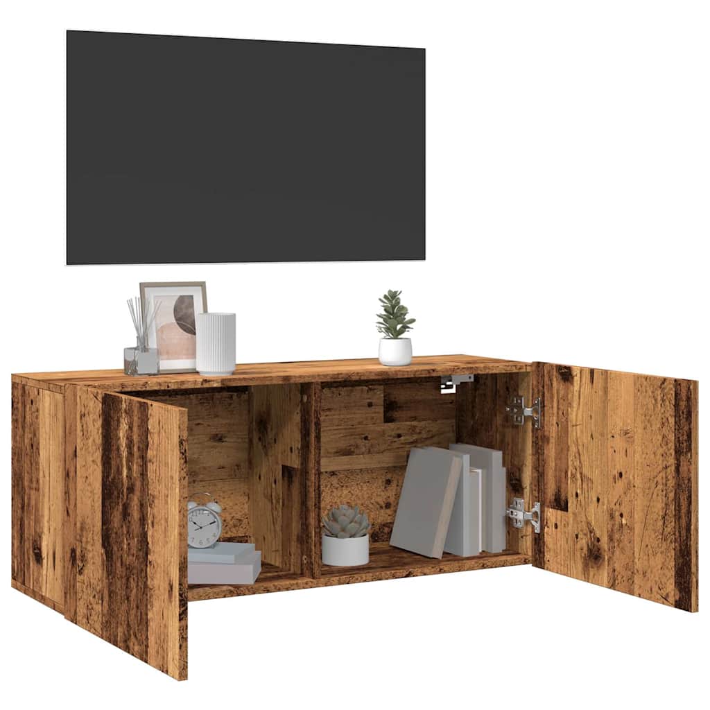 Tv Cabinet Wall-Mounted 60X30X41 Cm