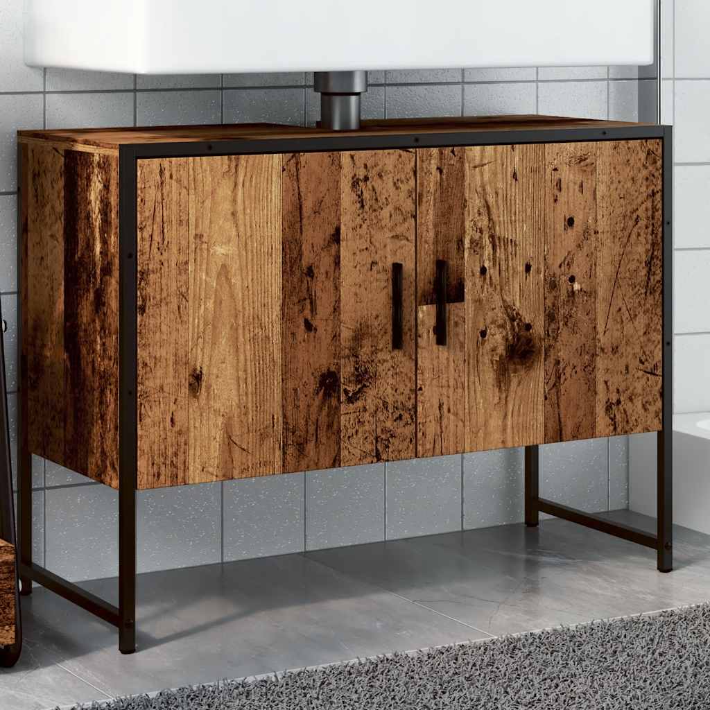 Bathroom Sink Cabinet 60X33X Engineered Wood