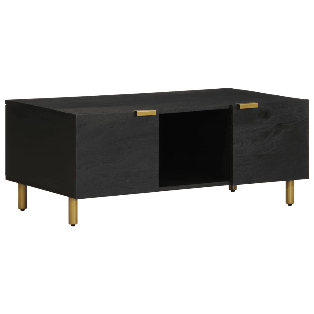 Coffee Table Black 100X54X40 Cm Engineered Wood