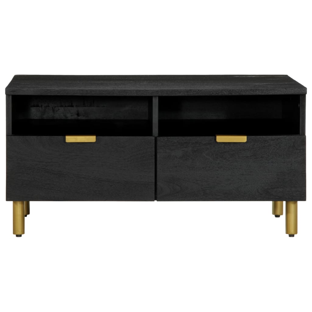 Coffee Table Black 80X54X40 Cm Engineered Wood