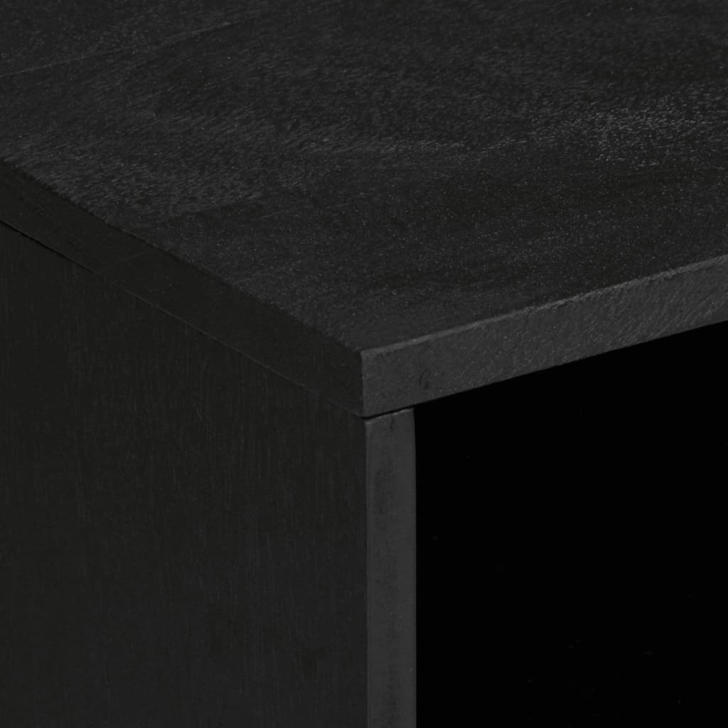 Tv Cabinet Black 80X33X46 Cm Engineered Wood