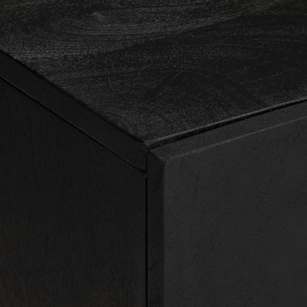 Bathroom Sink Cabinet Black 62X33X58 Cm Engineered Wood