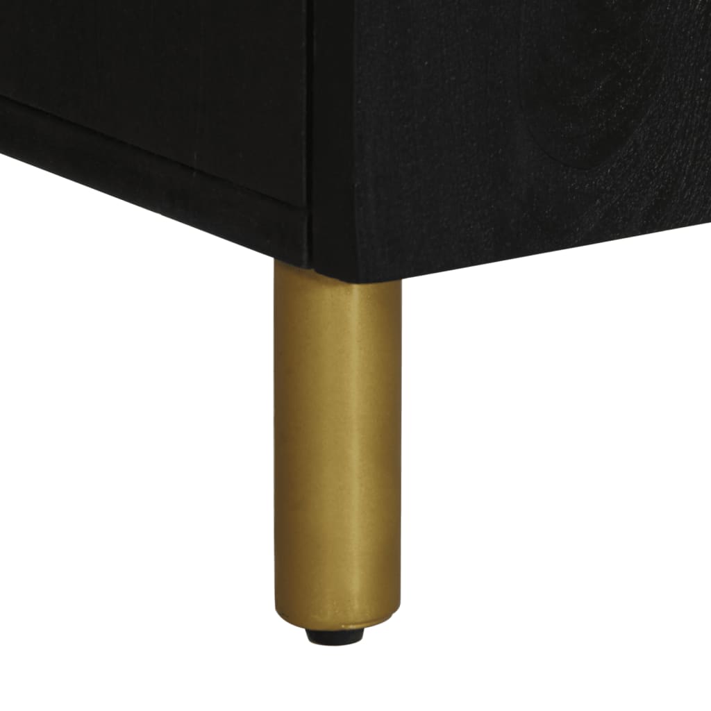 Sideboard Black 60X33X75 Cm Engineered Wood