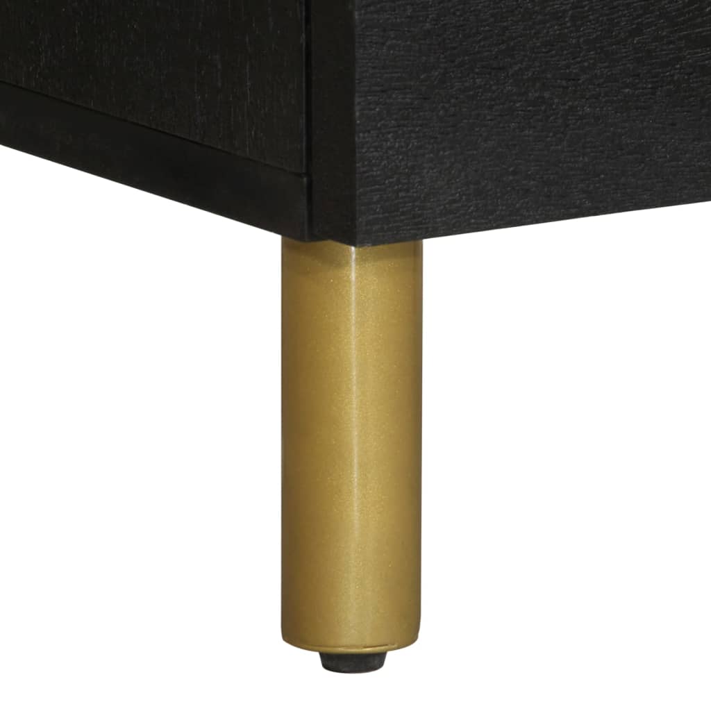 Highboard Black 40X33X110 Cm Engineered Wood