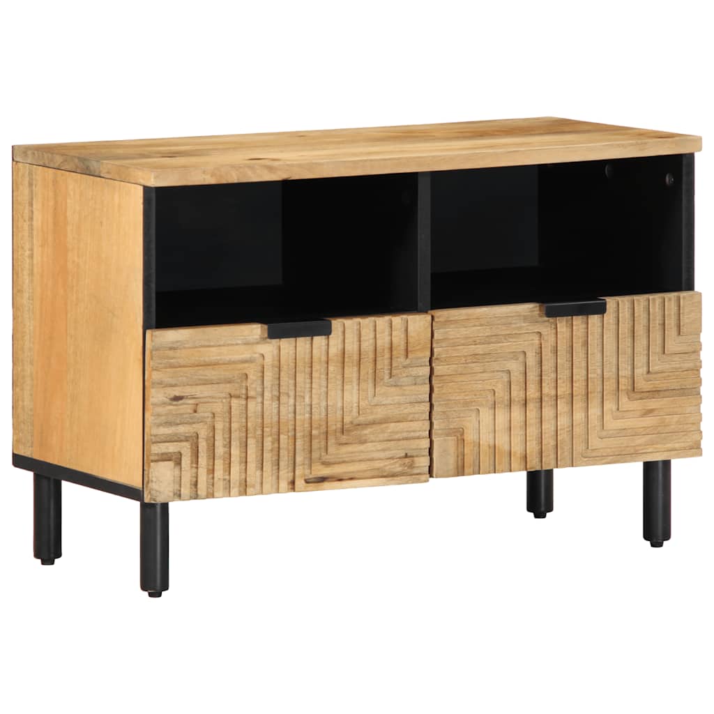 Tv Cabinet 70X33X46 Cm Solid Wood Mango