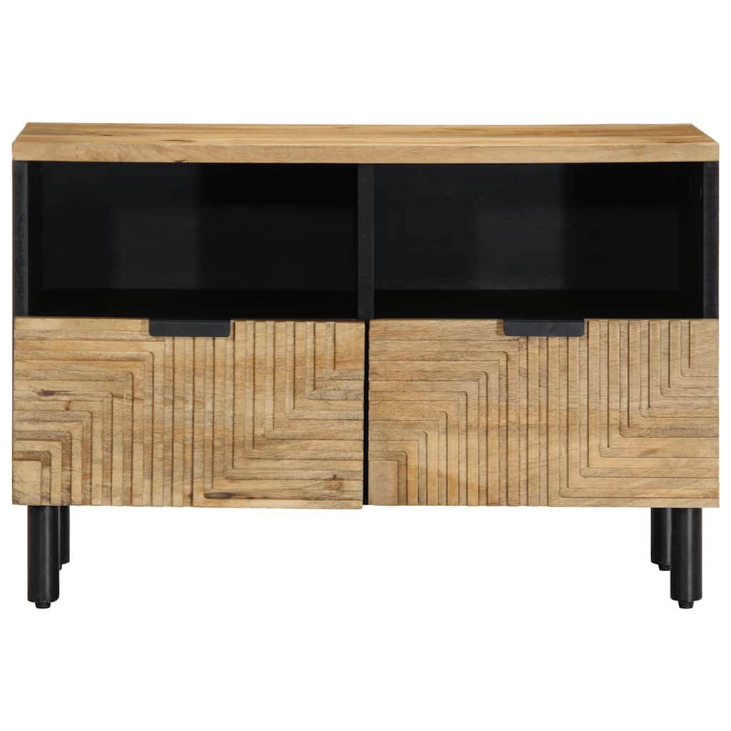 Tv Cabinet 70X33X46 Cm Solid Wood Mango