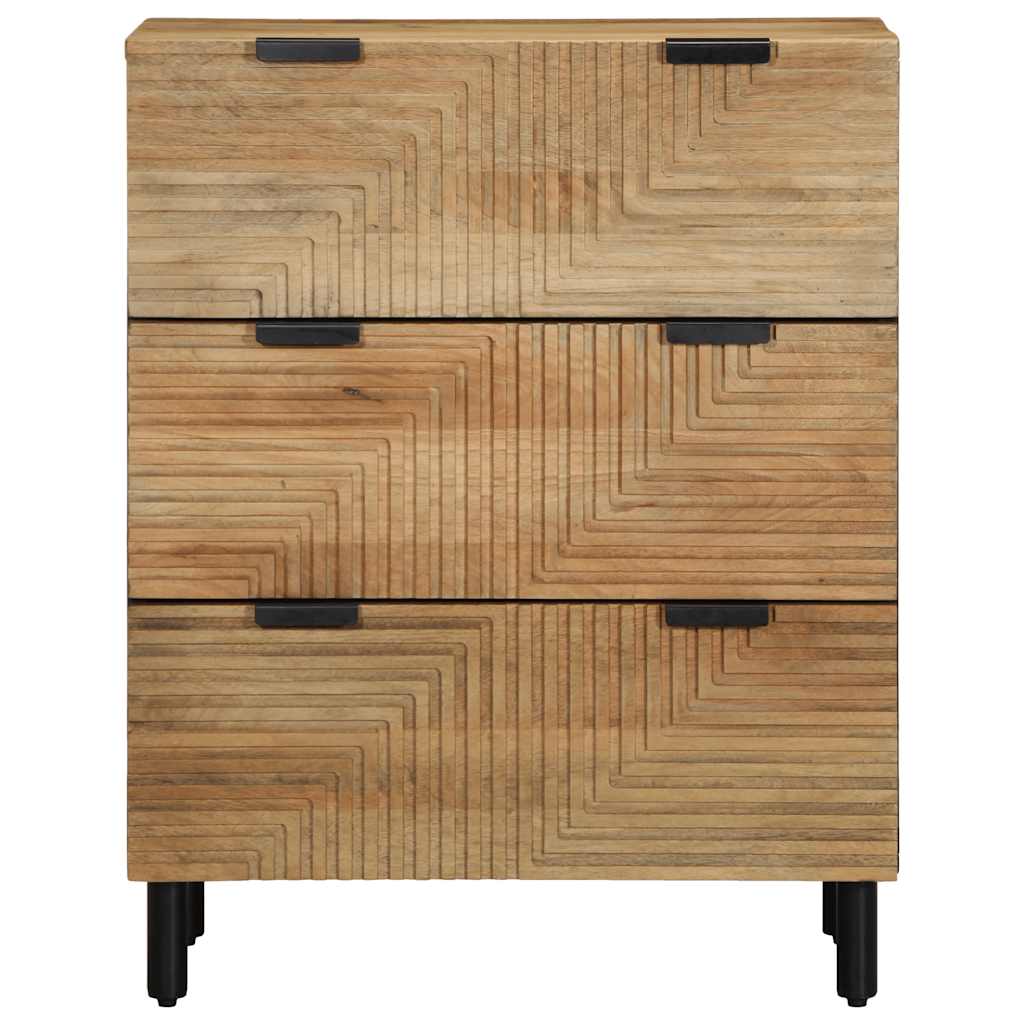 Sideboard 60X33X75 Cm Solid Wood Mango