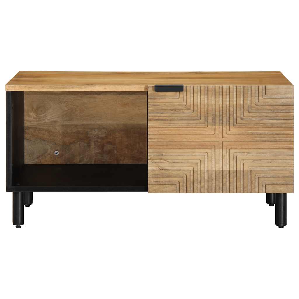 Coffee Table 80X50X40 Cm Solid Wood Mango