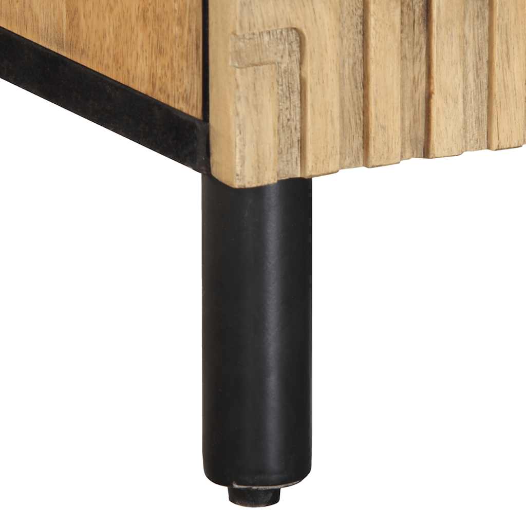 Tv Cabinet 105X33X46 Cm Solid Wood Mango