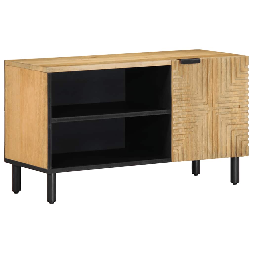 Tv Cabinet 80X31.5X46 Cm Solid Wood Mango