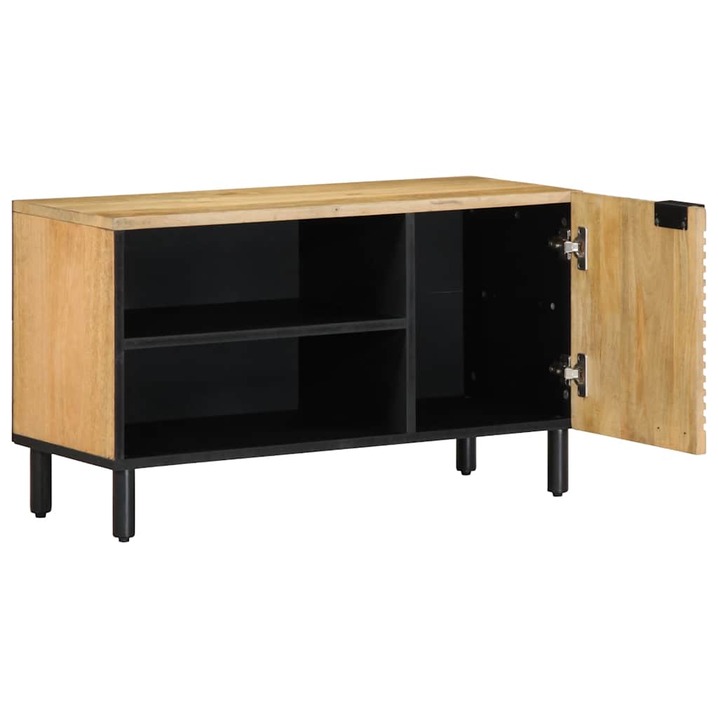 Tv Cabinet 80X31.5X46 Cm Solid Wood Mango