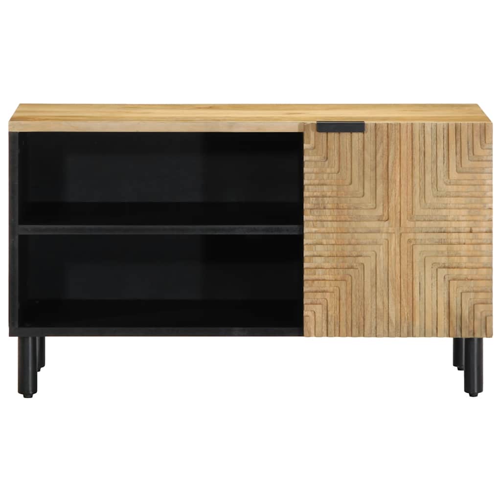 Tv Cabinet 80X31.5X46 Cm Solid Wood Mango