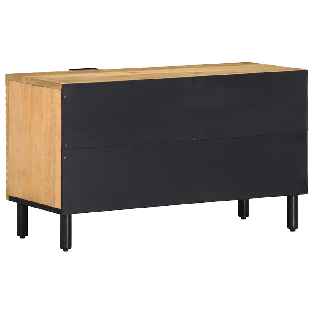 Tv Cabinet 80X31.5X46 Cm Solid Wood Mango