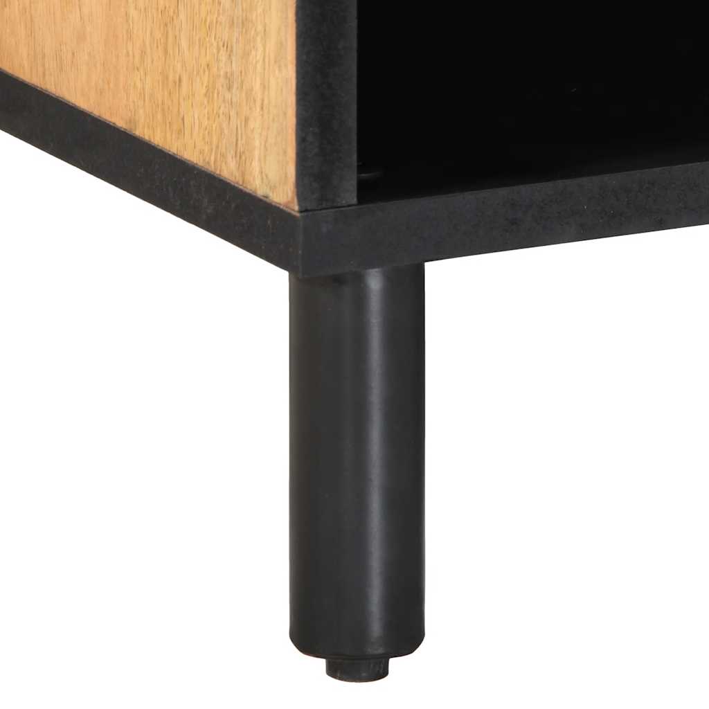 Tv Cabinet 80X31.5X46 Cm Solid Wood Mango