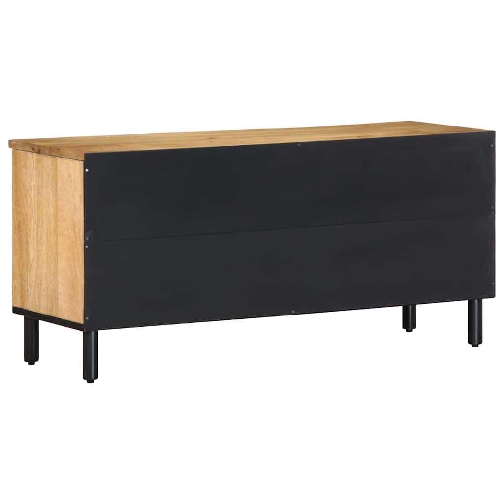 Tv Cabinet 100X33X46 Cm Solid Wood Mango