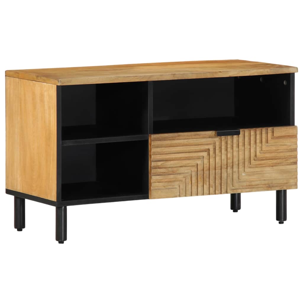 Tv Cabinet 80X33X46 Cm Solid Wood Mango