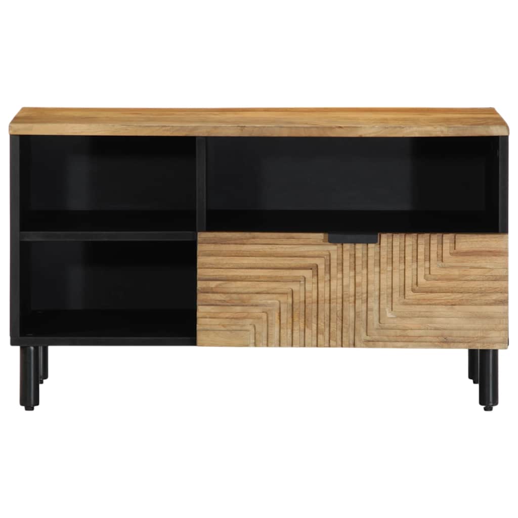 Tv Cabinet 80X33X46 Cm Solid Wood Mango