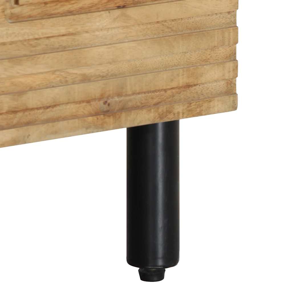 Tv Cabinet 80X33X46 Cm Solid Wood Mango