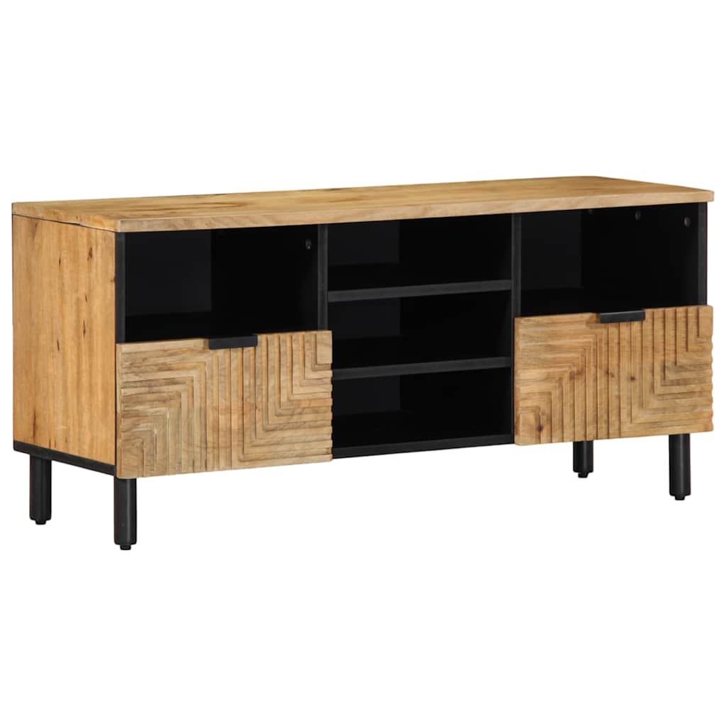 Tv Cabinet 100X33X46 Cm Solid Wood Mango