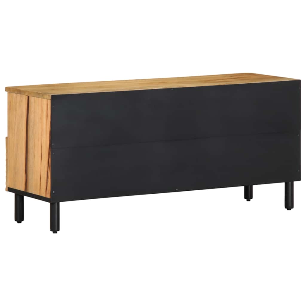 Tv Cabinet 100X33X46 Cm Solid Wood Mango
