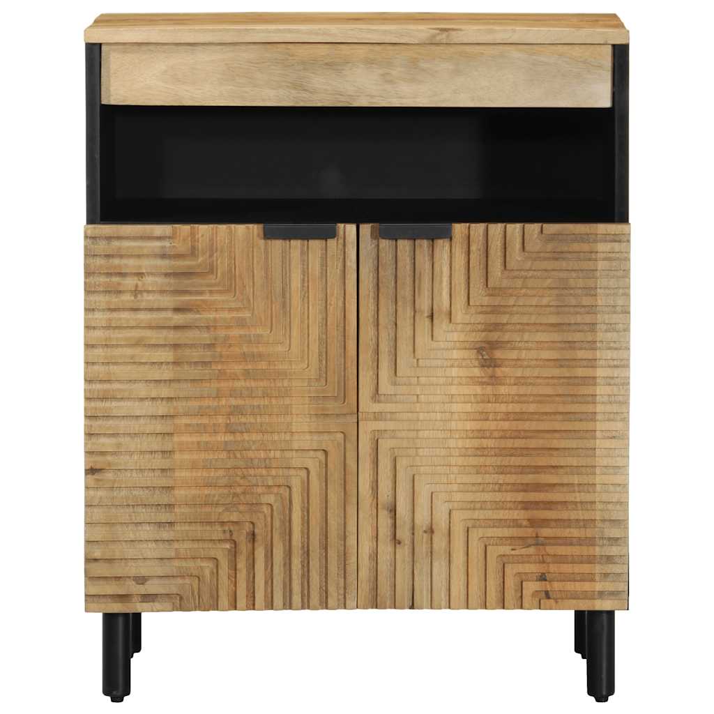 Sideboard 60X33X75 Cm Solid Wood Mango