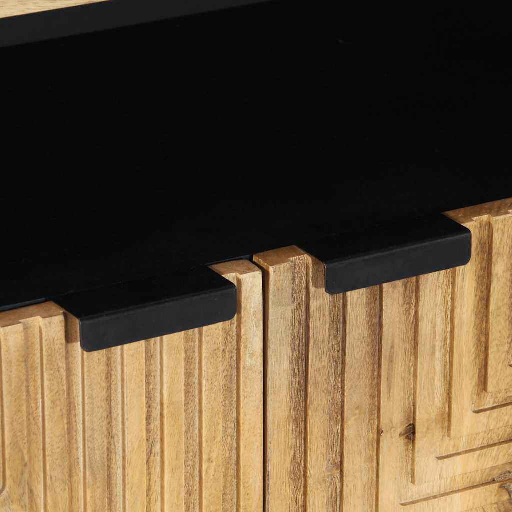 Sideboard 60X33X75 Cm Solid Wood Mango