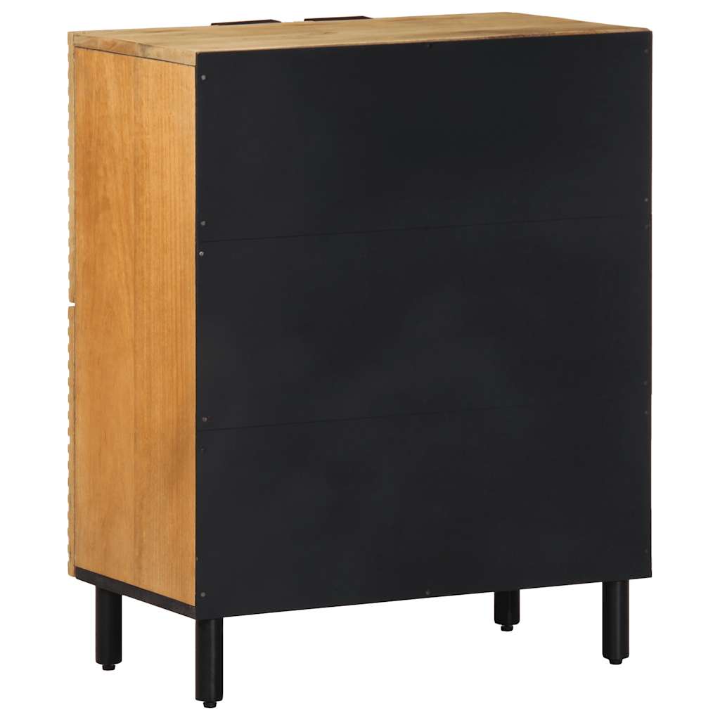 Sideboard 60X33X75 Cm Solid Wood Mango