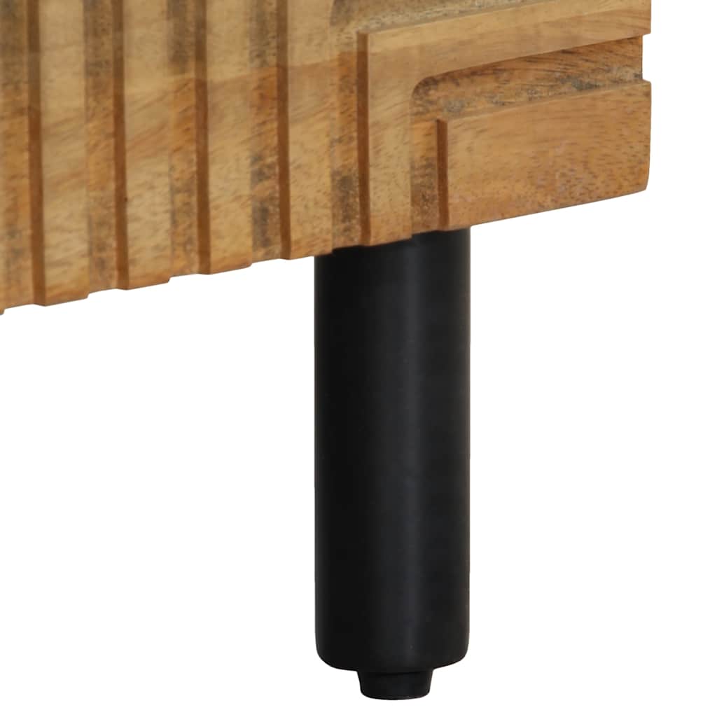 Highboard 40X33X110 Cm Solid Wood Mango