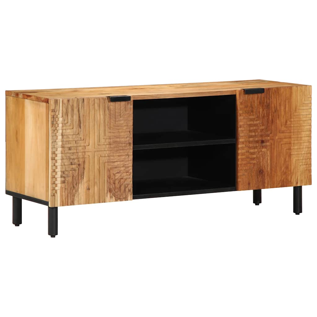 Tv Cabinet 105X33X46 Cm Solid Wood Mango