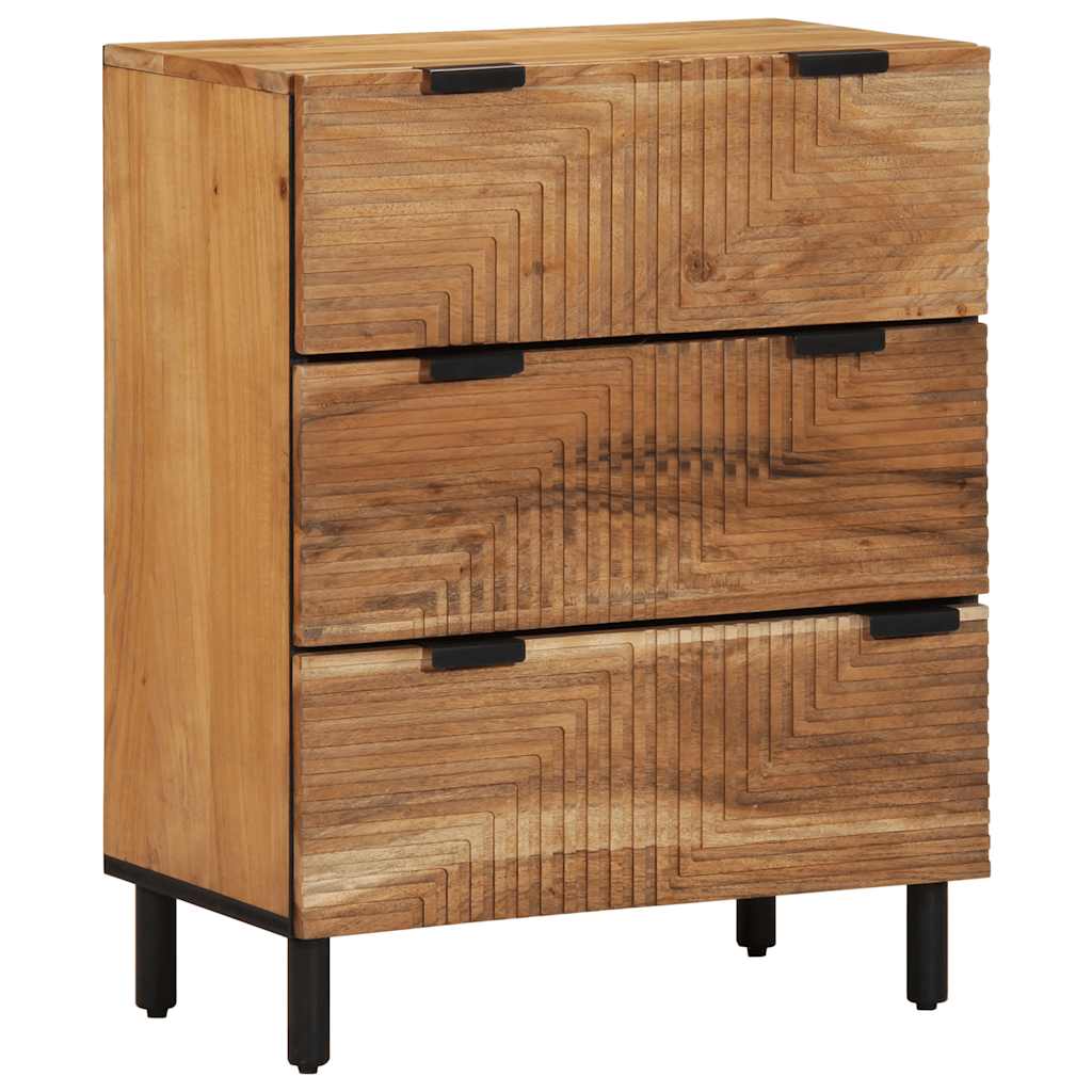 Sideboard 60X33X75 Cm Solid Wood Mango