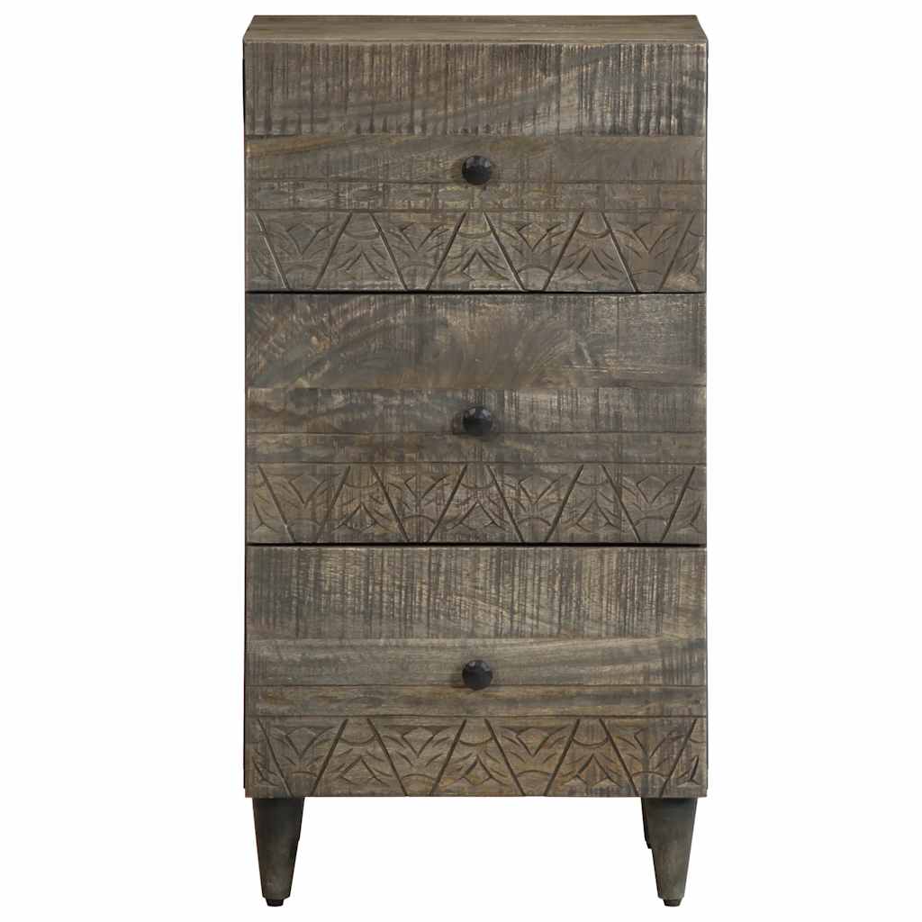 Sideboard 40X33X75 Cm Solid Wood Mango