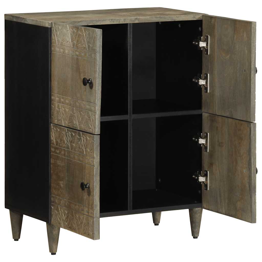 Sideboard 60X33X75 Cm Solid Wood Mango