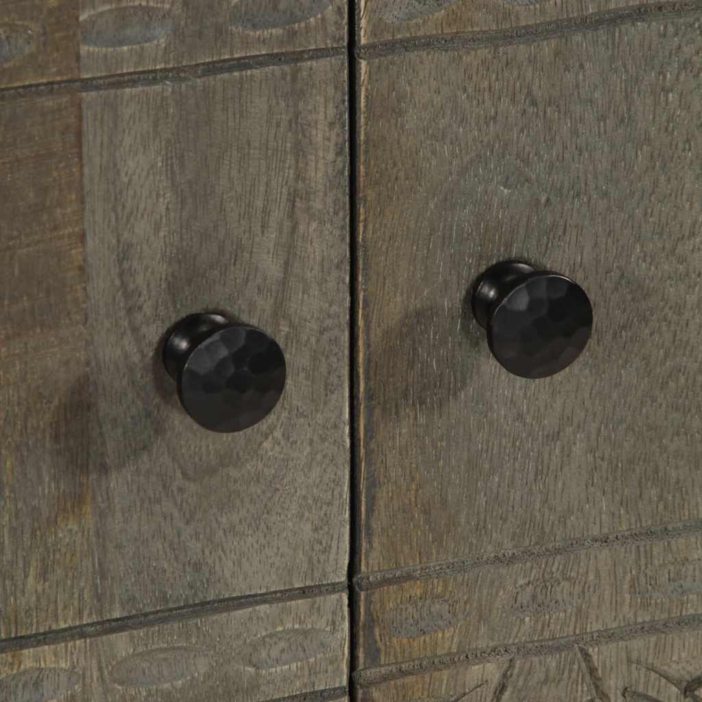 Sideboard 60X33X75 Cm Solid Wood Mango