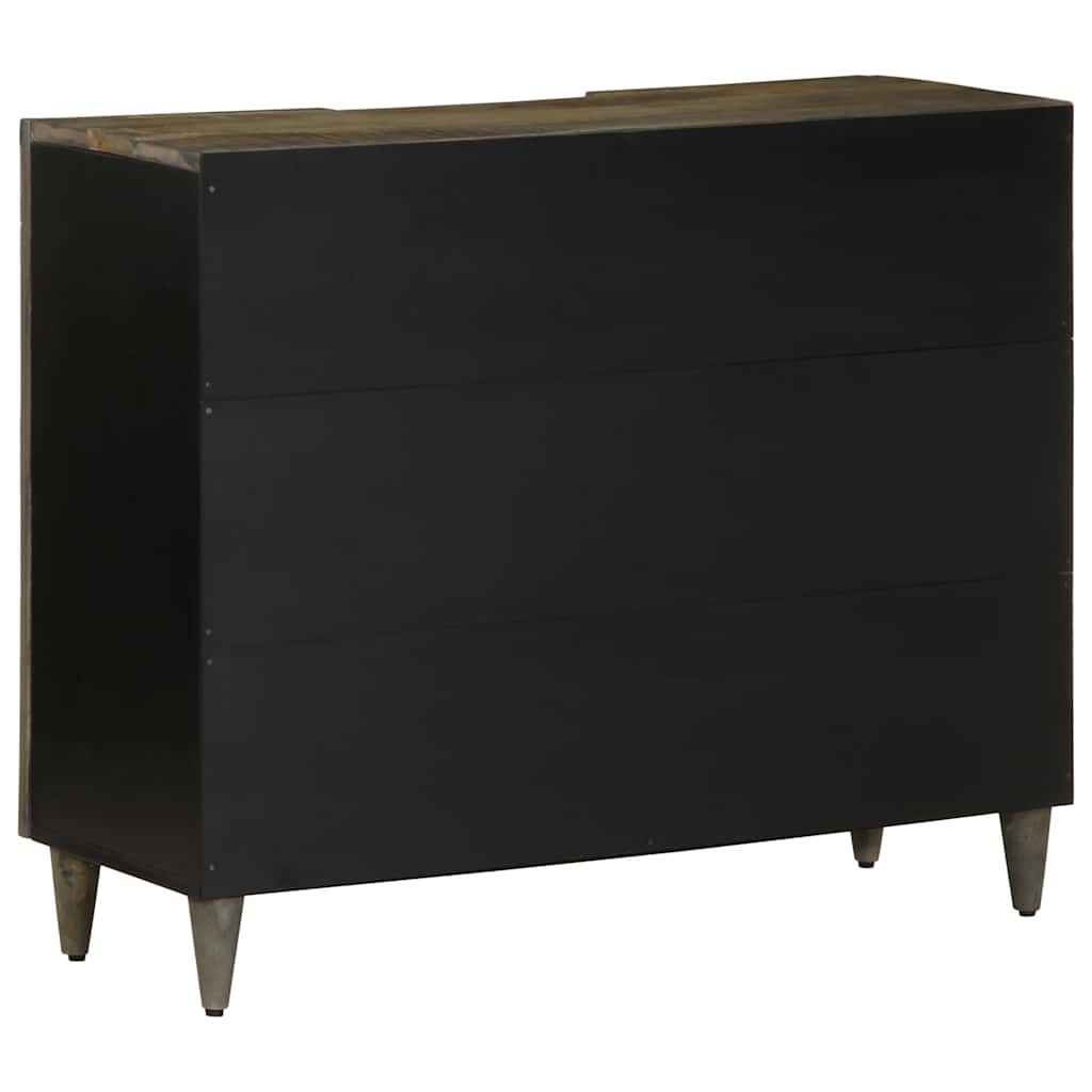 Sideboard 90X33X75 Cm Solid Wood Mango
