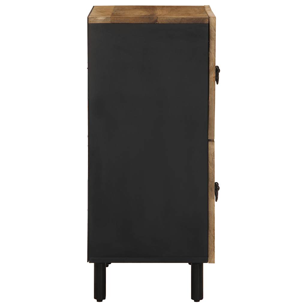 Sideboard 60X33.5X75 Cm Solid Rough Wood Mango