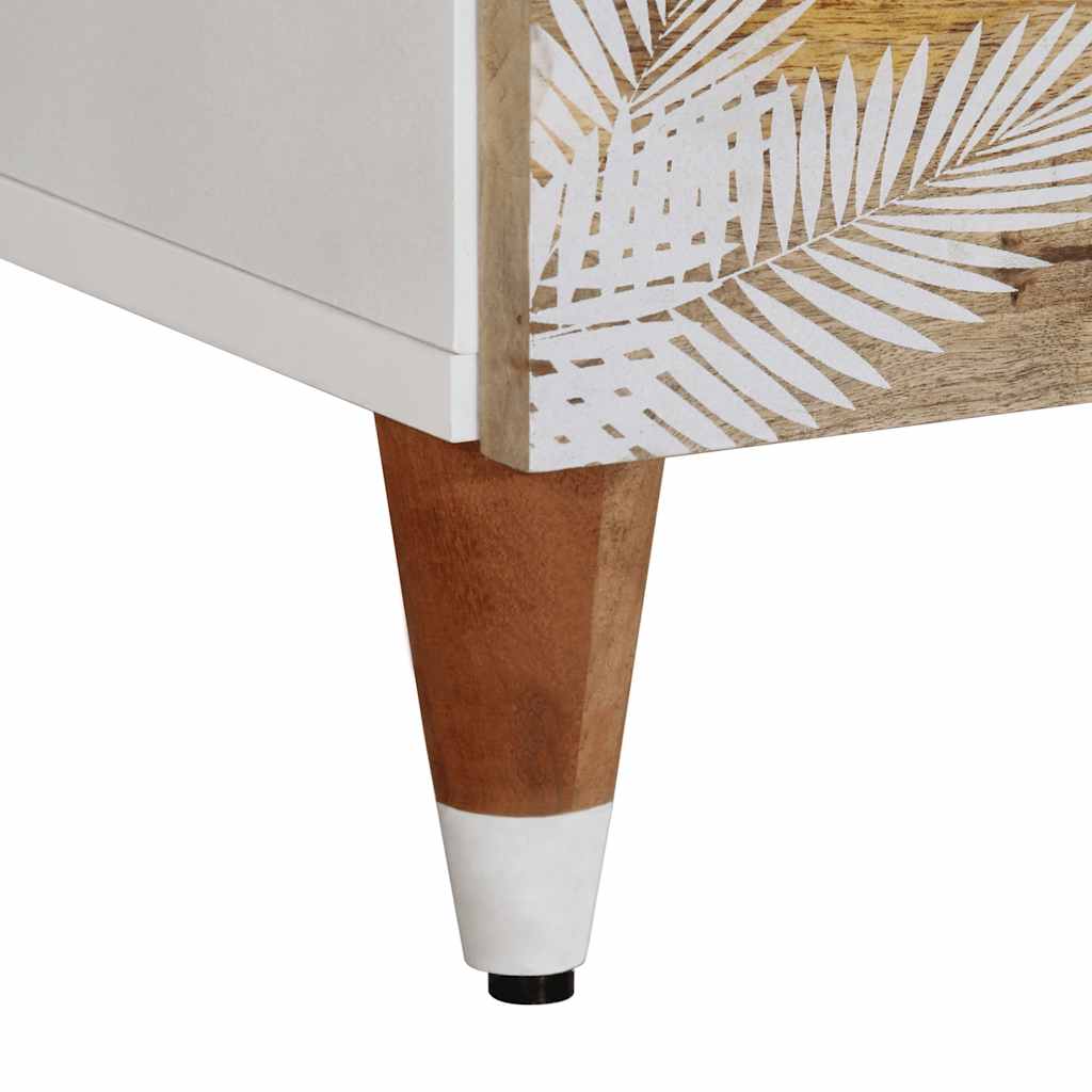 Bedside Cabinets 2 Pcs 40X33.5X46 Cm Solid Wood Mango