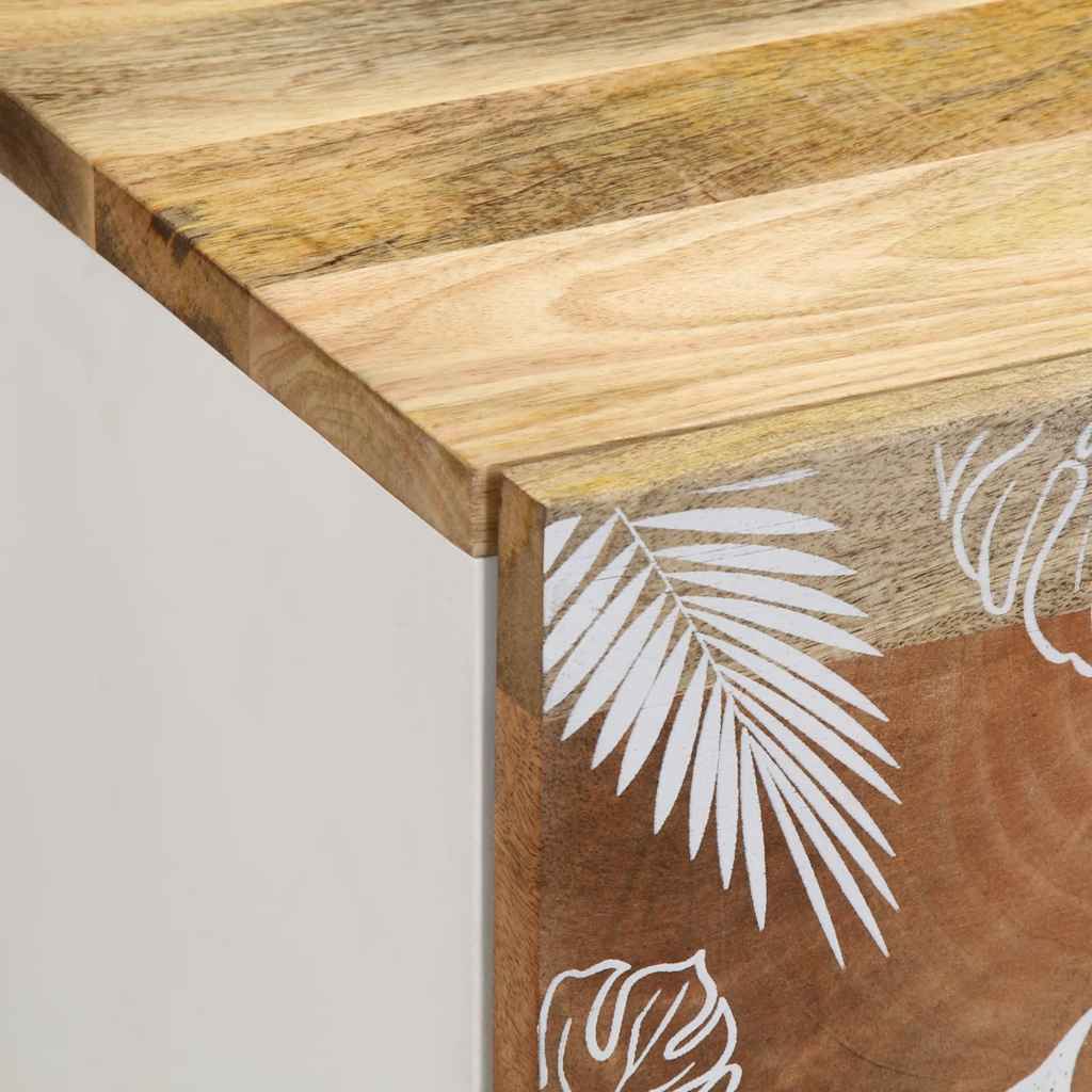 Bedside Cabinets 2 Pcs 40X33.5X46 Cm Solid Wood Mango