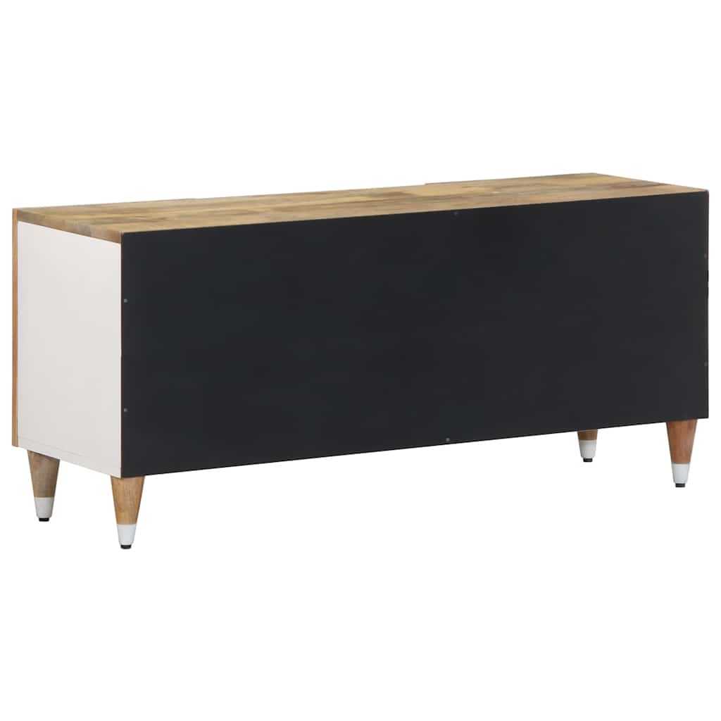 Tv Cabinet 105X33.5X46 Cm Solid Wood Mango