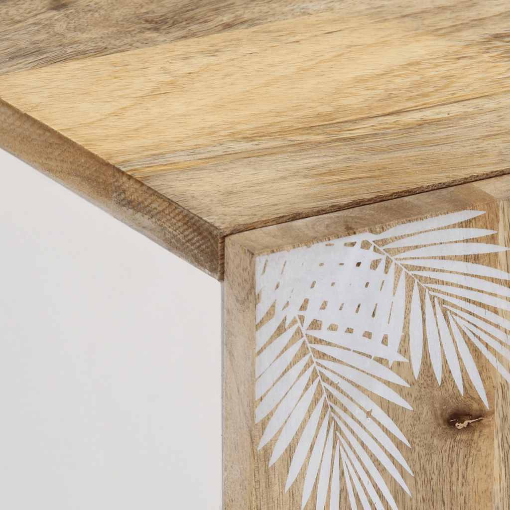 Tv Cabinet 105X33.5X46 Cm Solid Wood Mango