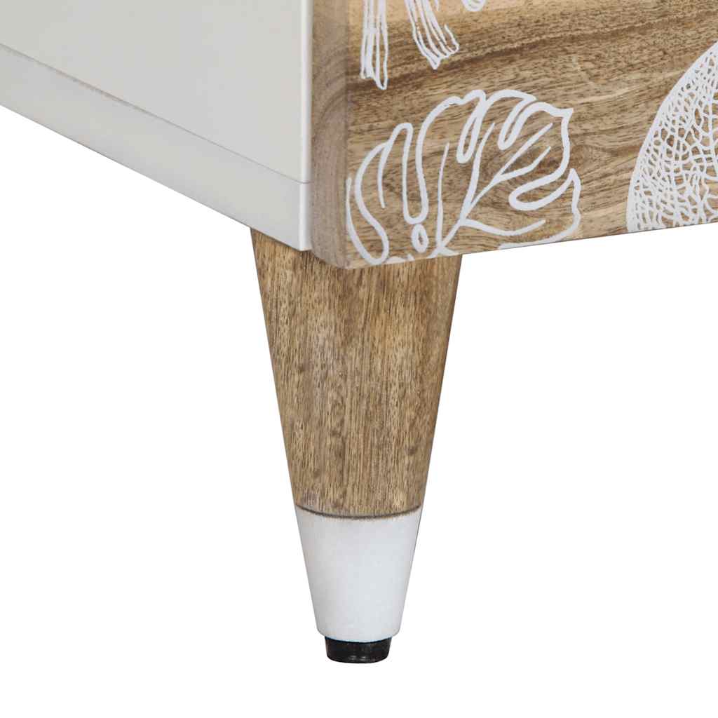 Tv Cabinet 70X33.5X46 Cm Solid Wood Mango