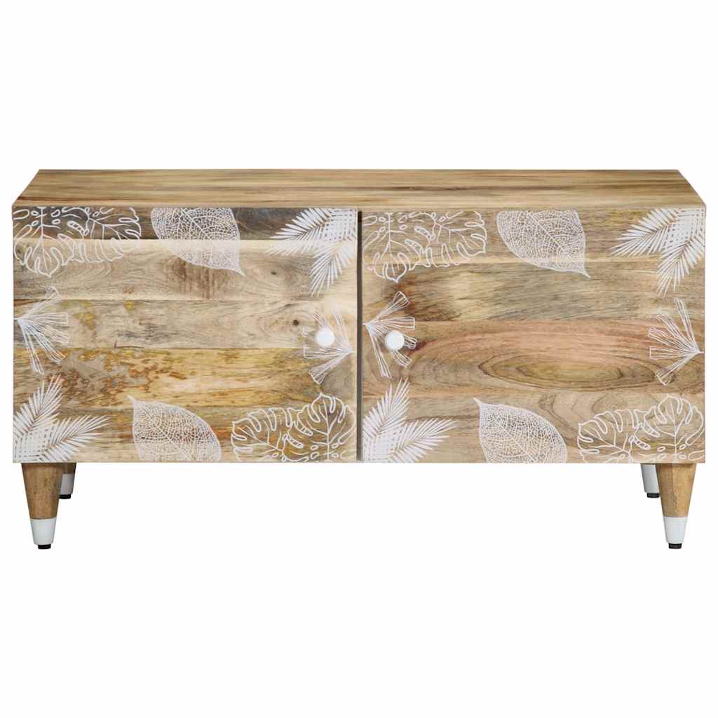 Coffee Table 80X50X40 Cm Solid Wood Mango