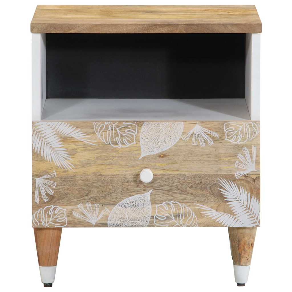 Bedside Cabinets 2 Pcs 40X33X46 Cm Solid Wood Mango
