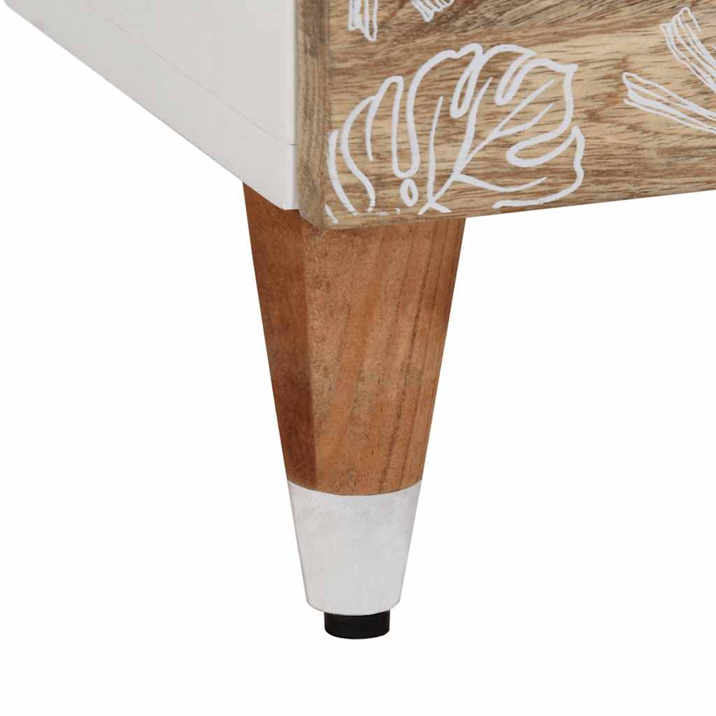 Bedside Cabinets 2 Pcs 40X33X46 Cm Solid Wood Mango