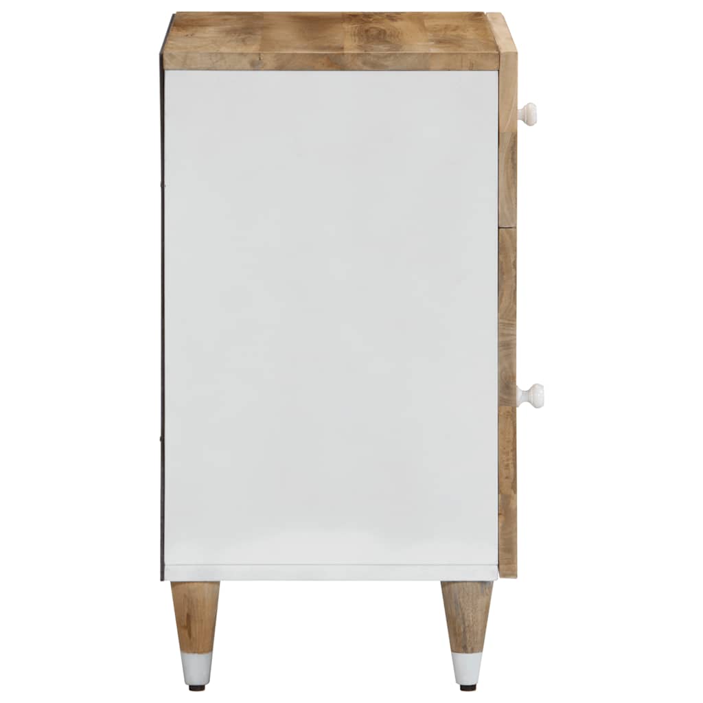 Bedside Cabinet 50X33X60 Cm Solid Wood Mango