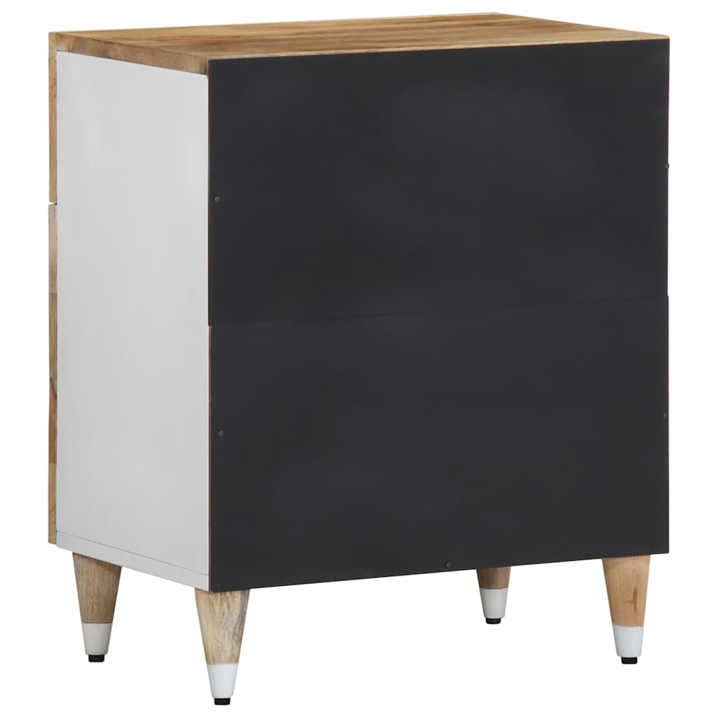 Bedside Cabinet 50X33X60 Cm Solid Wood Mango